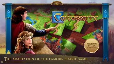 Carcassonne: Official Board Game -Tiles & Tactics app screenshot 1