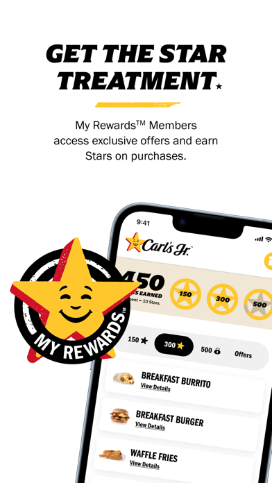 Carl’s Jr.® app screenshot 1