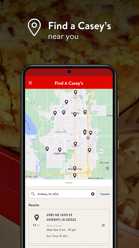 Casey’s app screenshot 4