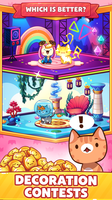 Cat Runner: Decorate Home app screenshot 7