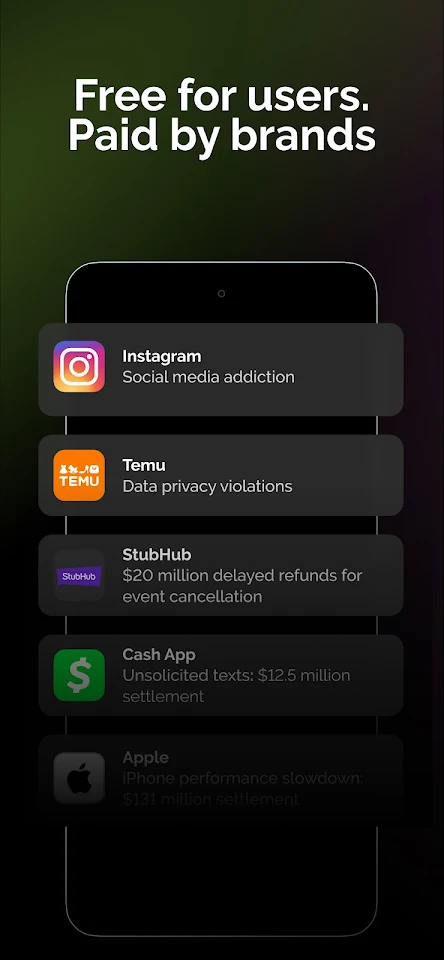 Catch: Class Action Finder app screenshot 7