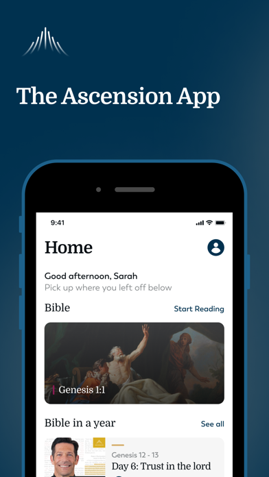 Catholic Bible app screenshot 1