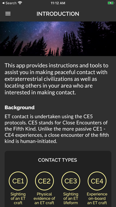 CE5 Contact app screenshot 1