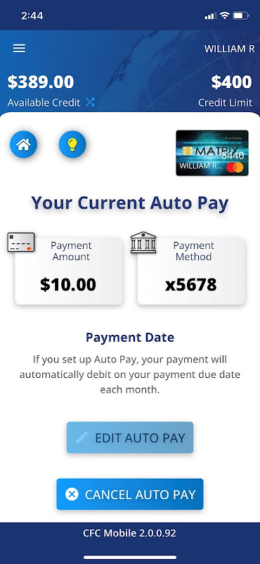 CFC Mobile Access app screenshot 3