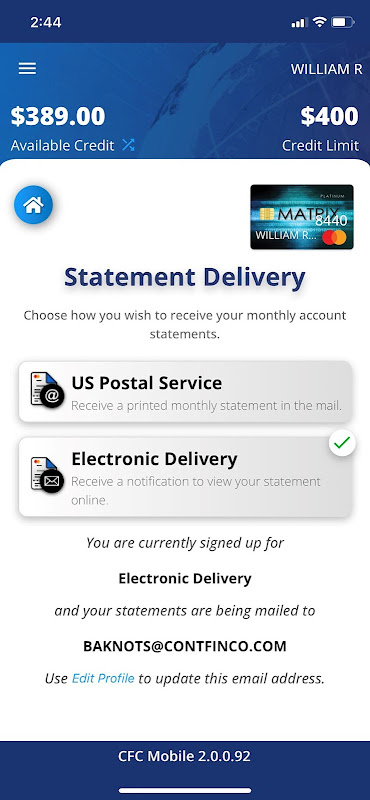 CFC Mobile Access app screenshot 6
