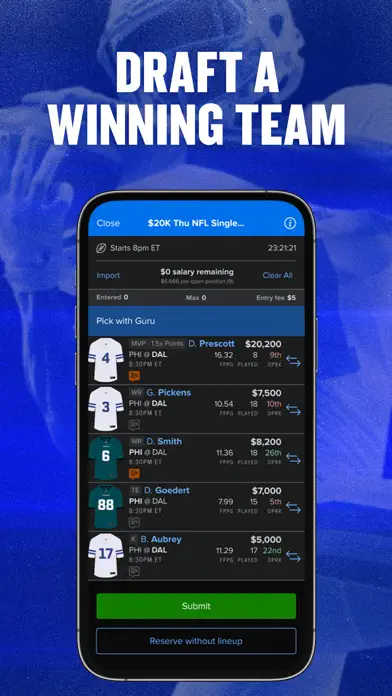 Chalkboard Fantasy Sports app screenshot 2
