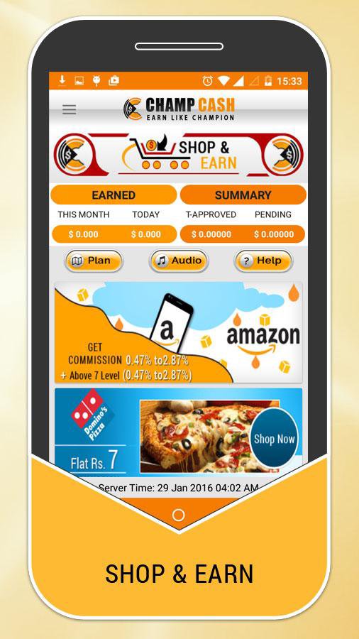 Champcash Earn Money Free app screenshot 1