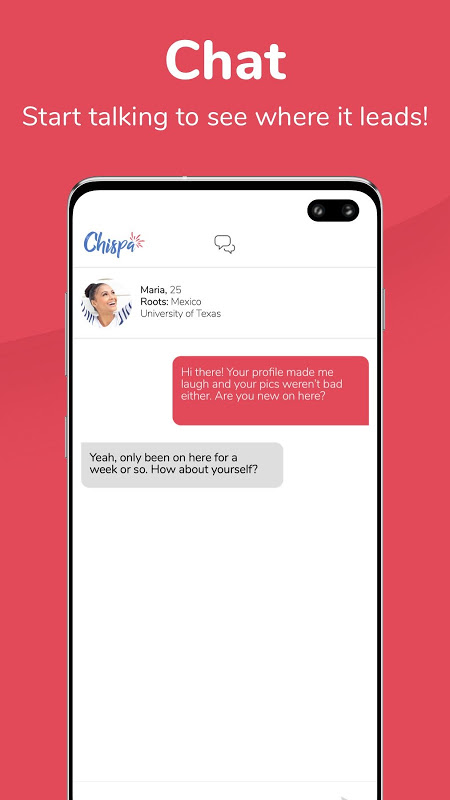 Chispa: Dating App for Latinos app screenshot 2