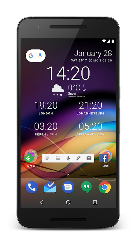 Chronus Information Widgets app screenshot 2