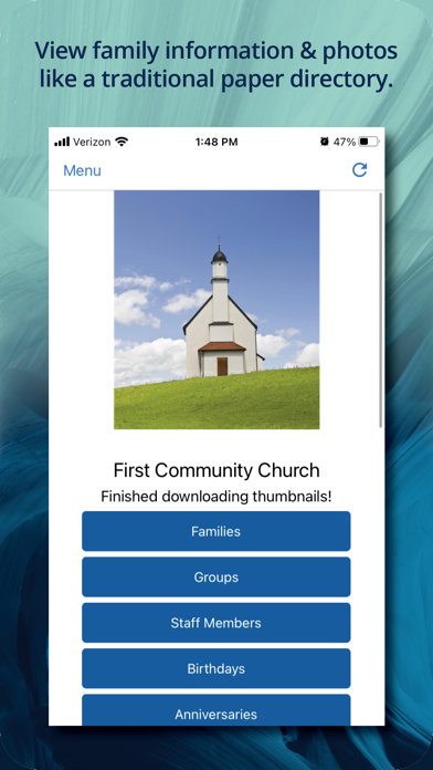 Church Directory app screenshot 1