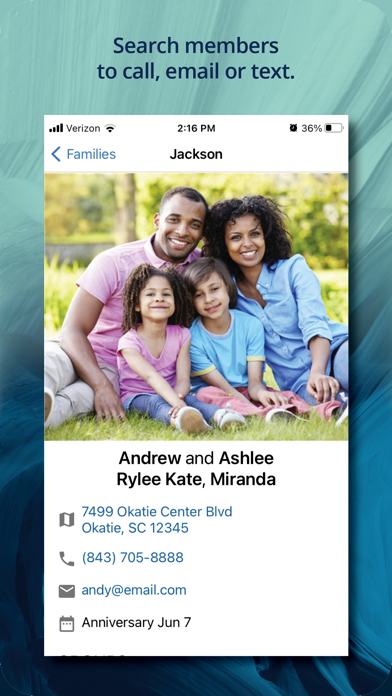 Church Directory app screenshot 2