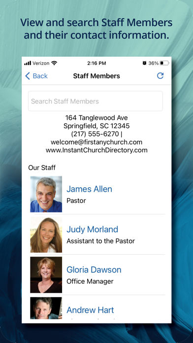 Church Directory app screenshot 4