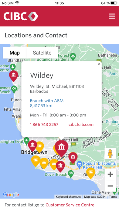 CIBC Mobile Banking app screenshot 7