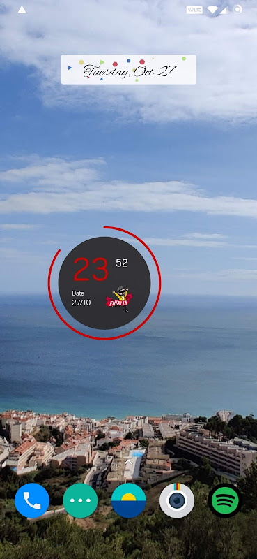 Circle Clock app screenshot 3