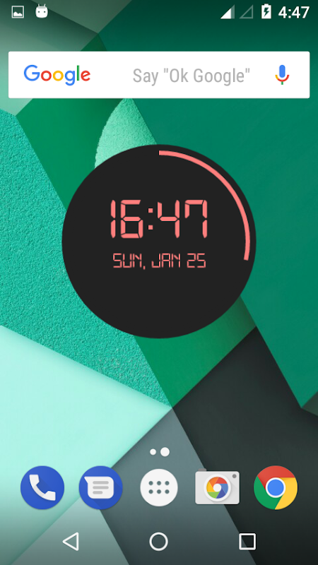 Circle Clock app screenshot 5