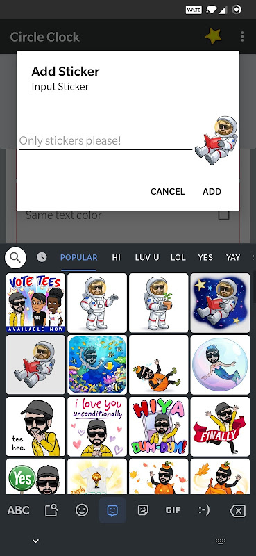Circle Clock app screenshot 8