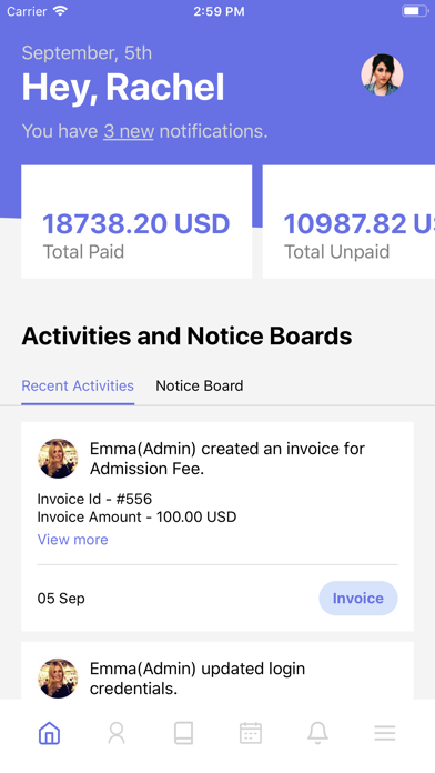 Classe365 app screenshot 1