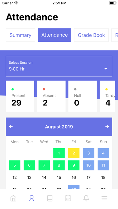 Classe365 app screenshot 2