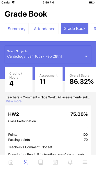 Classe365 app screenshot 3