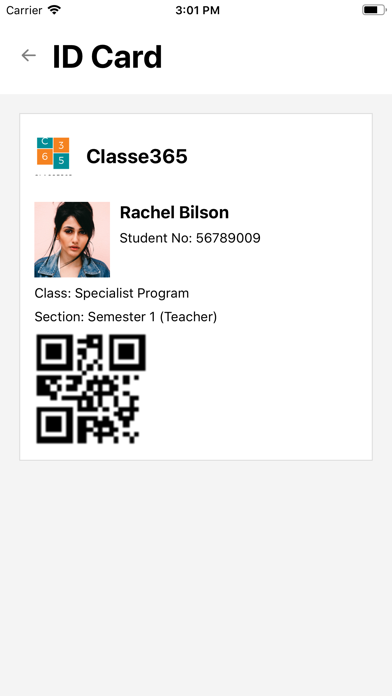 Classe365 app screenshot 5