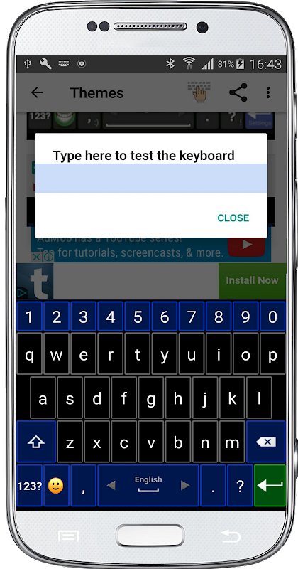 Classic Big Keyboard app screenshot 5