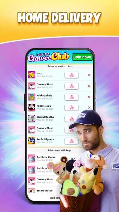 Clawee – Real Claw Machines app screenshot 5