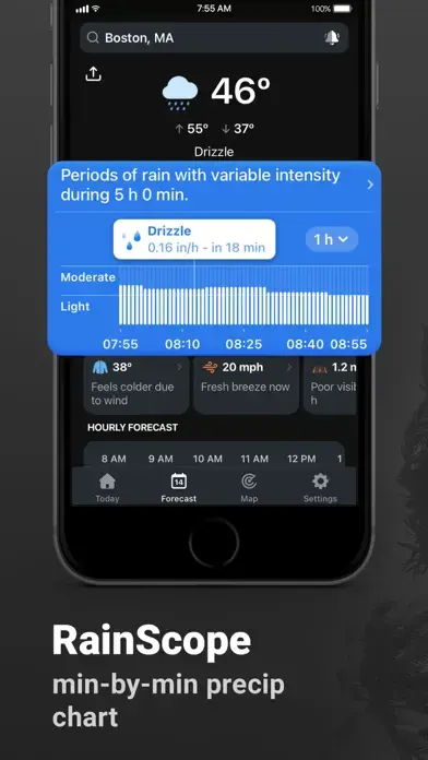 Clime: NOAA Weather Radar Live app screenshot 4