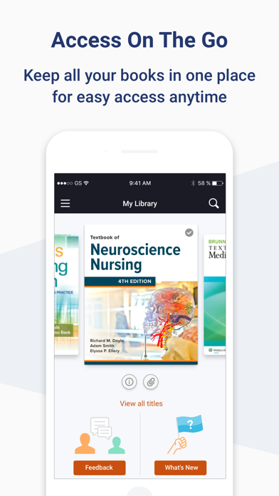 ClinicalKey Student Bookshelf app screenshot 3