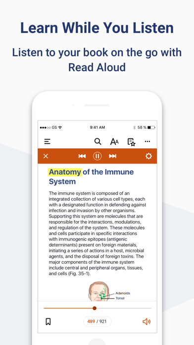 ClinicalKey Student Bookshelf app screenshot 6
