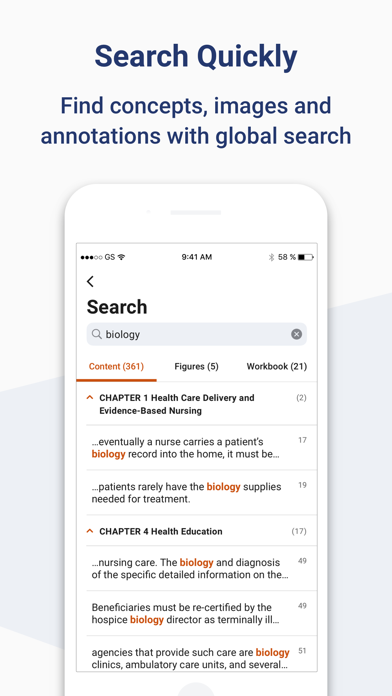 ClinicalKey Student Bookshelf app screenshot 7