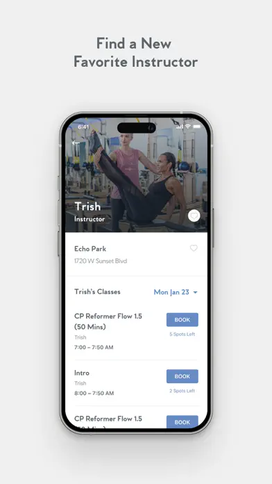 Club Pilates app screenshot 6