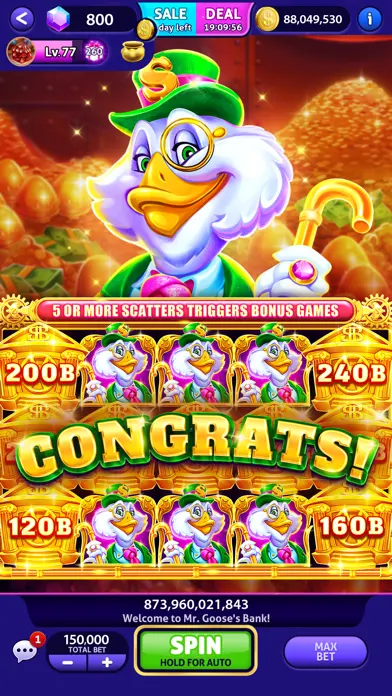 Club Vegas Slots Casino Games app screenshot 5