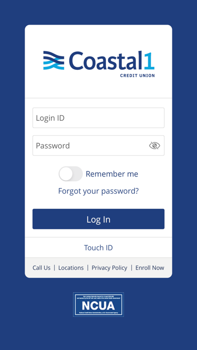 Coastal1 Mobile Banking app screenshot 1