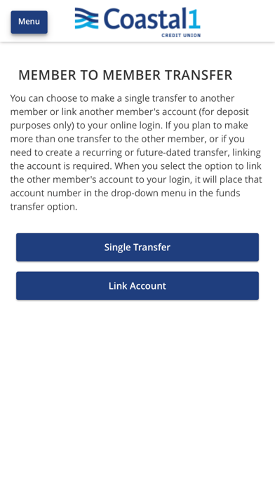 Coastal1 Mobile Banking app screenshot 4