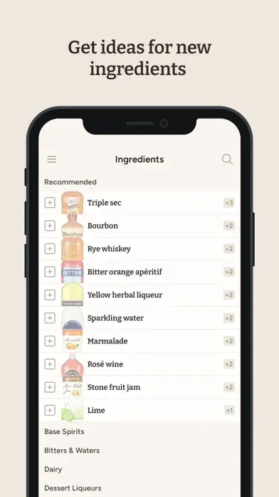 Cocktail Party: Drink Recipes & Ingredient Library app screenshot 5