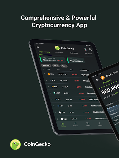 CoinGecko: Crypto Tracker, NFT app screenshot 4