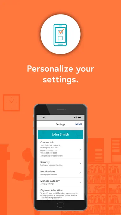 College Ave app screenshot 6