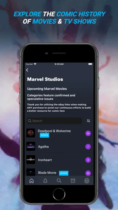 Comic Book Price Value Scanner app screenshot 7