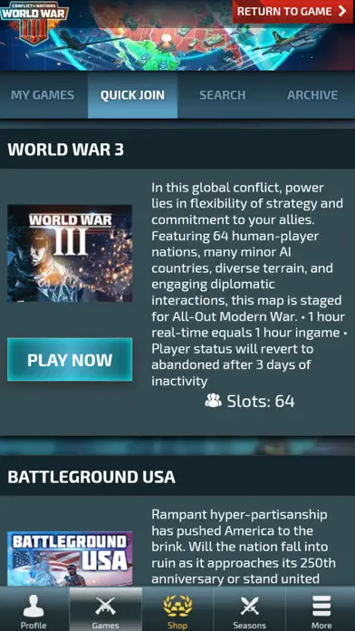 Conflict of Nations: WW3 Game app screenshot 5