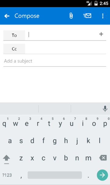 Connect for Hotmail & Outlook app screenshot 2
