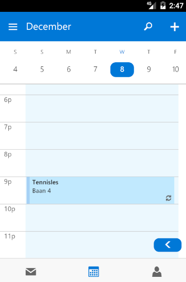 Connect for Hotmail & Outlook app screenshot 3