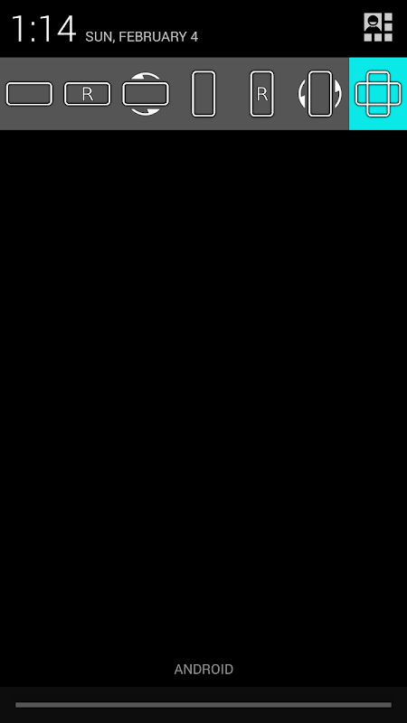 control screen rotation app screenshot 3