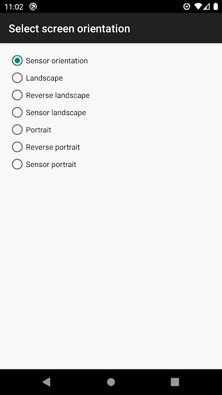 control screen rotation app screenshot 4