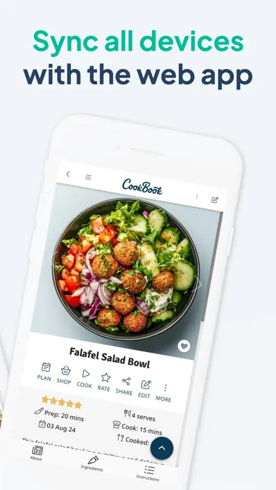 CookBook – Recipe Manager app screenshot 2
