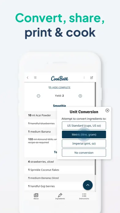 CookBook – Recipe Manager app screenshot 8