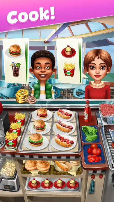 Cooking Fever: Restaurant Game app screenshot 1