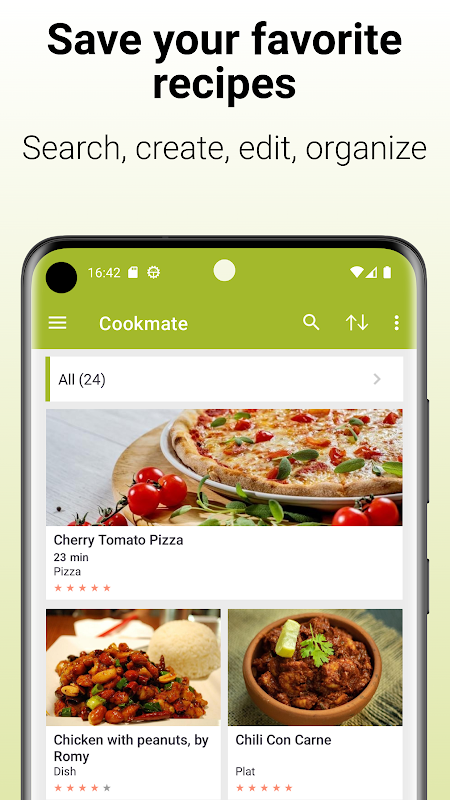 COOKmate – My recipe organizer app screenshot 1