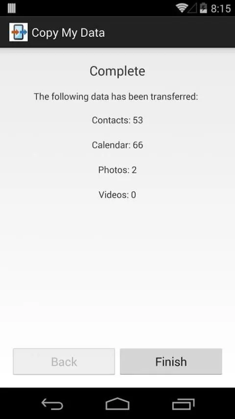 Copy My Data: Transfer Content app screenshot 2