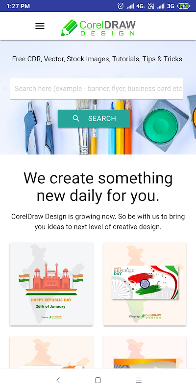 CorelDraw Design Templates app screenshot 5