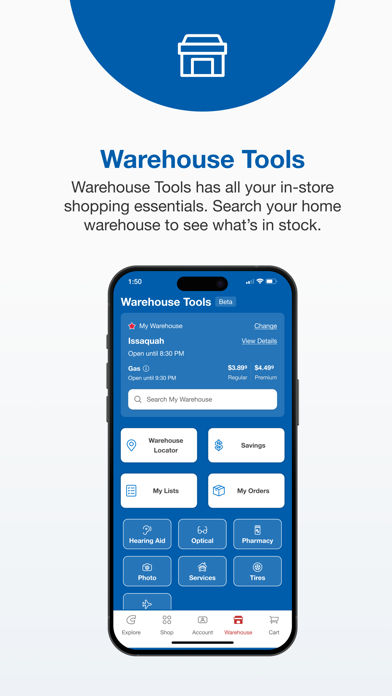 Costco Wholesale app screenshot 1